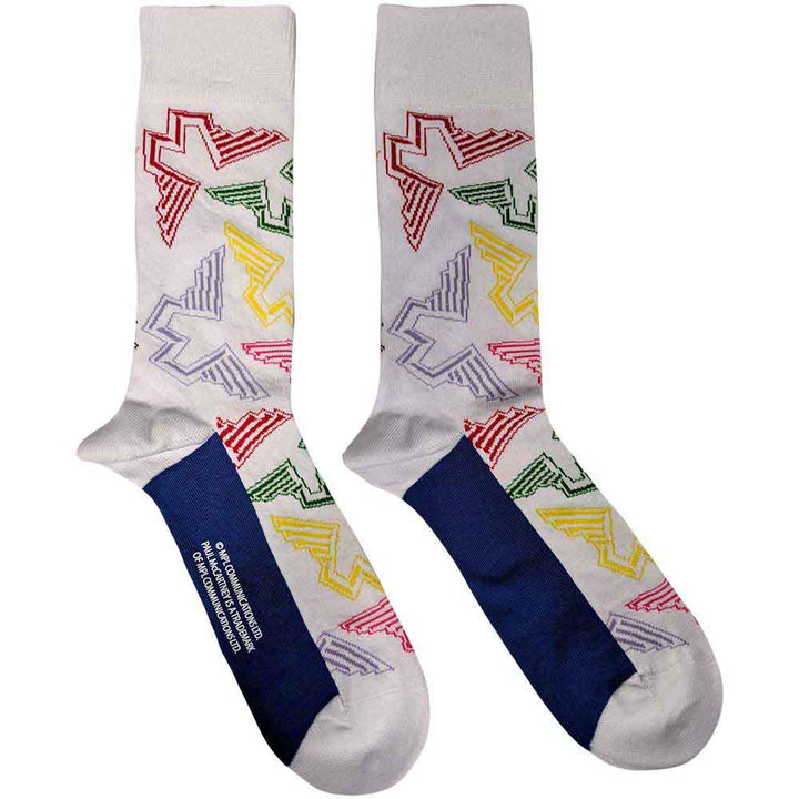 Wings Logos Unisex Ankle Socks (UK Size 7 - 11) | Paul McCartney