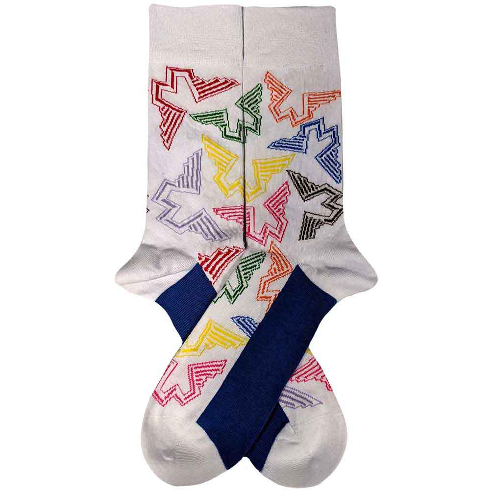 Wings Logos Unisex Ankle Socks (UK Size 7 - 11) | Paul McCartney