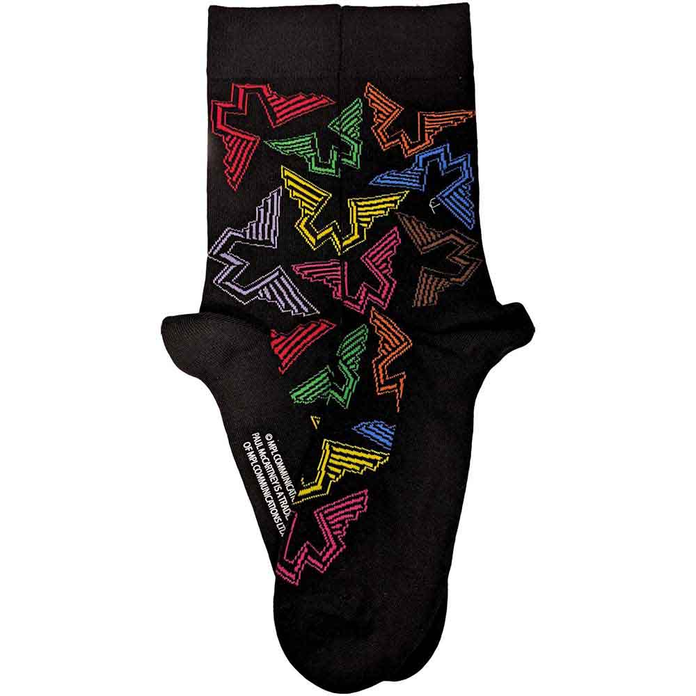 Wings Logos Unisex Ankle Socks (UK Size 7 - 11) | Paul McCartney