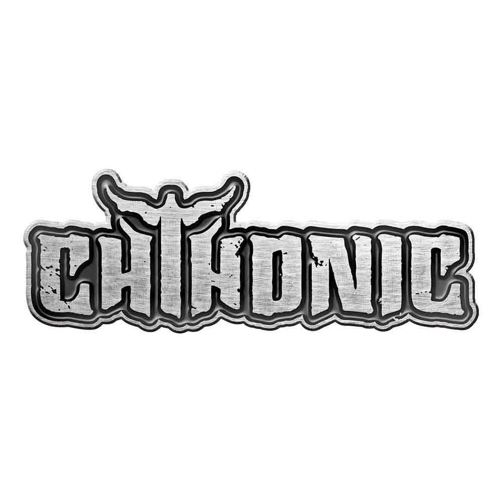 Chthonic Pin Badge: Logo (Die-Cast Relief)