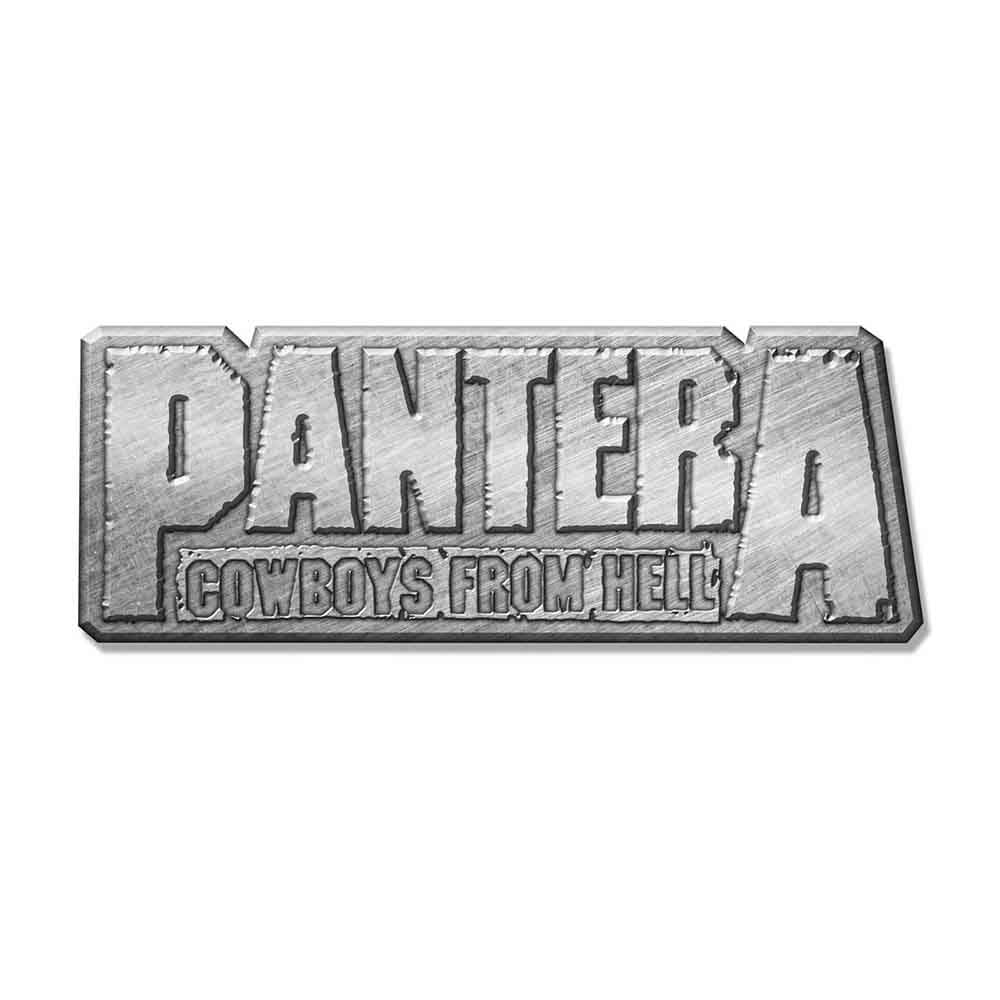 Pantera Pin Badge: Cowboys From Hell (Die-Cast Relief)