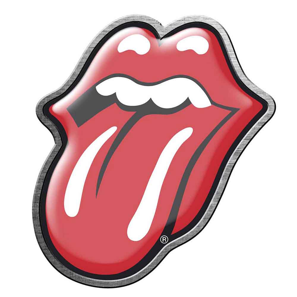 The Rolling Stones Pin Badge: Tongue