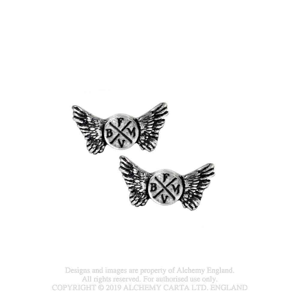 Bullet For My Valentine Stud Earrings: Wings