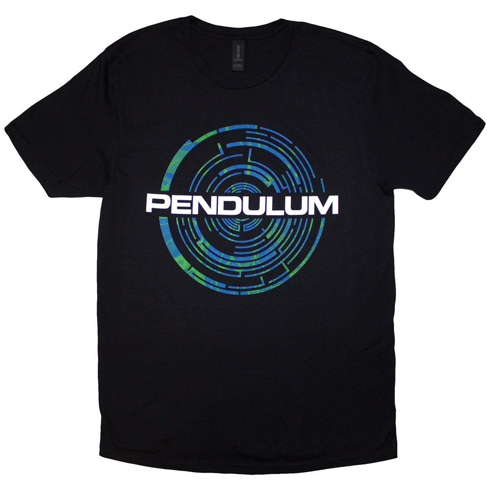 Pendulum Unisex T-Shirt: Colour Logo (Black)