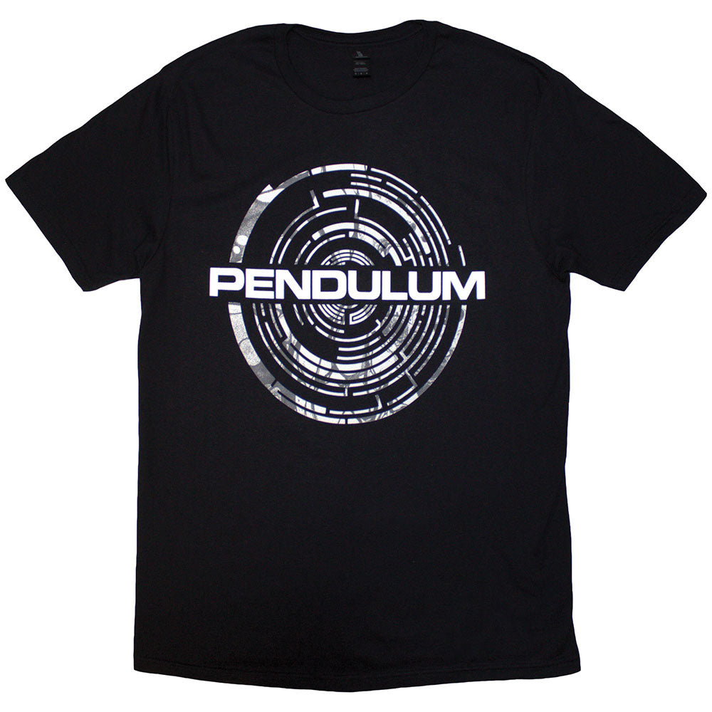 Pendulum Unisex T-Shirt: Mono Logo (Black)