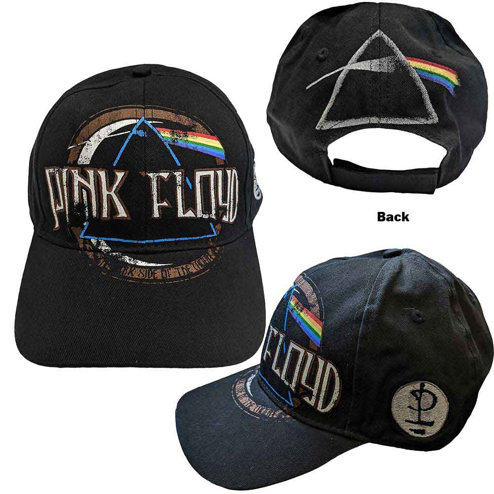 Pink Floyd Unisex Baseball Cap: Dark Side of the Moon (Black)