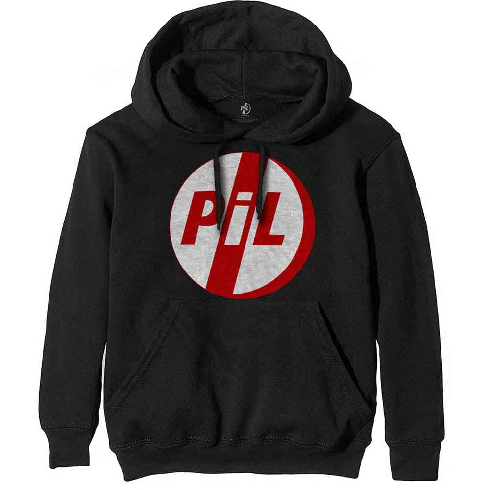 PIL (Public Image Ltd) Unisex Pullover Hoodie: Logo (Black)