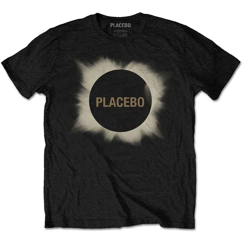 Placebo Unisex T-Shirt: Eclipse (Black)