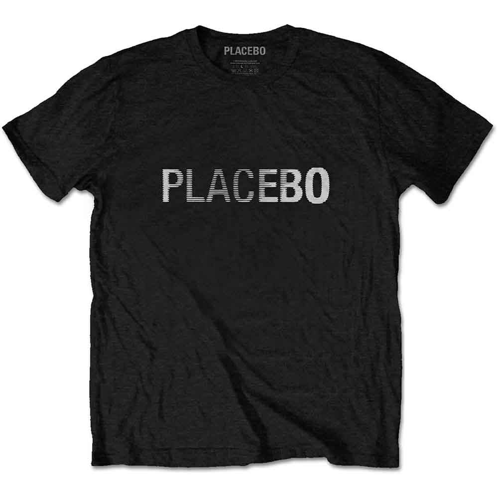 Placebo Unisex T-Shirt: Logo (Black)