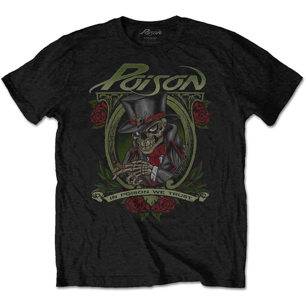 Poison Unisex T-Shirt: We Trust (Black)