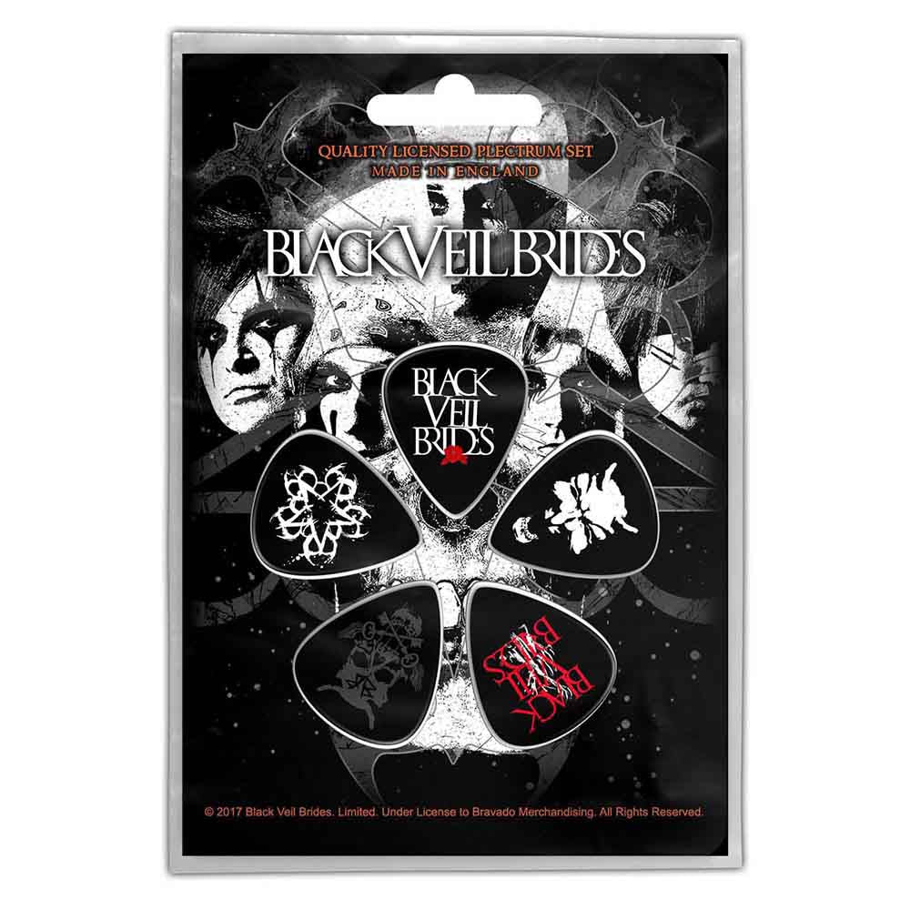 Black Veil Brides Plectrum Pack: Skull