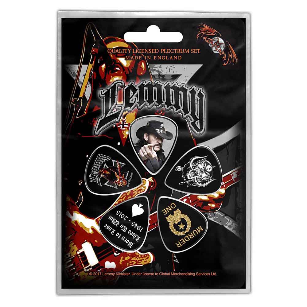 Lemmy Plectrum Pack: Stone Death Forever