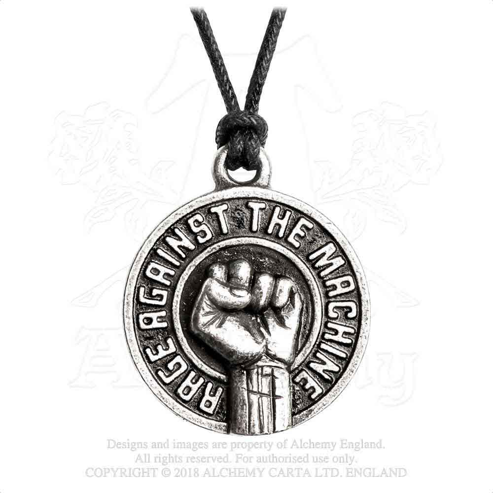 Rage Against The Machine Pendant: Fist