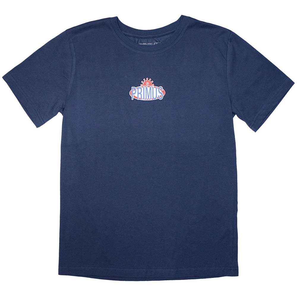 Primus Unisex T-Shirt: Mini Zingers Logo (Denim Blue)