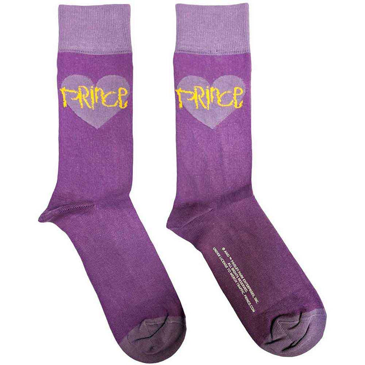 Purple Heart Unisex Ankle Socks (UK Size 7 - 11) | Prince