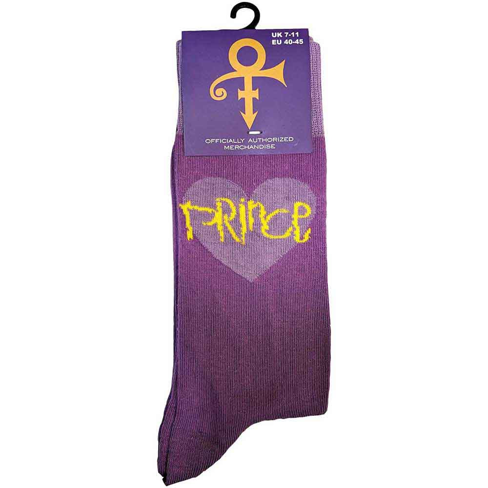 Purple Heart Unisex Ankle Socks (UK Size 7 - 11) | Prince