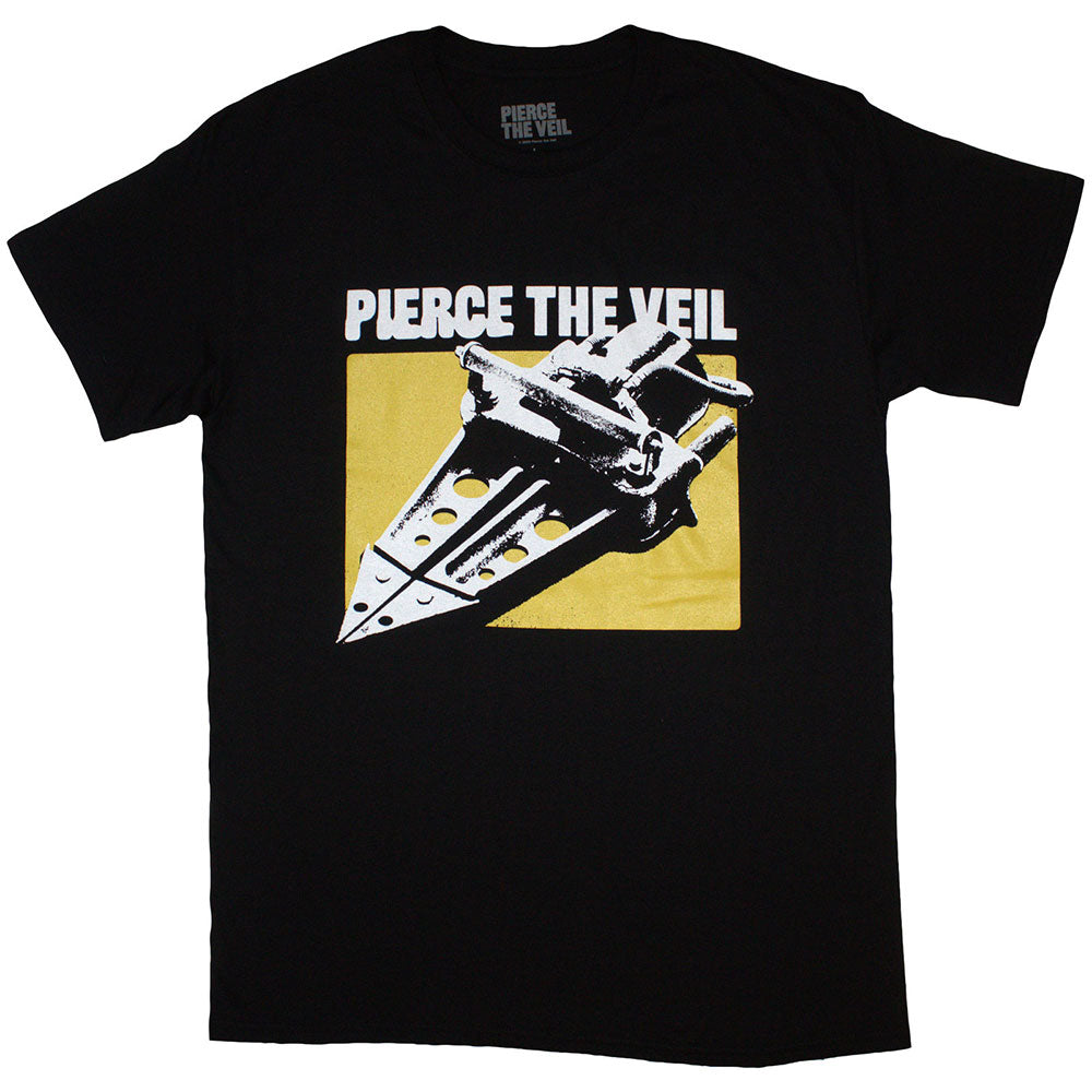 Pierce The Veil Unisex T-Shirt: Jaws (Black)