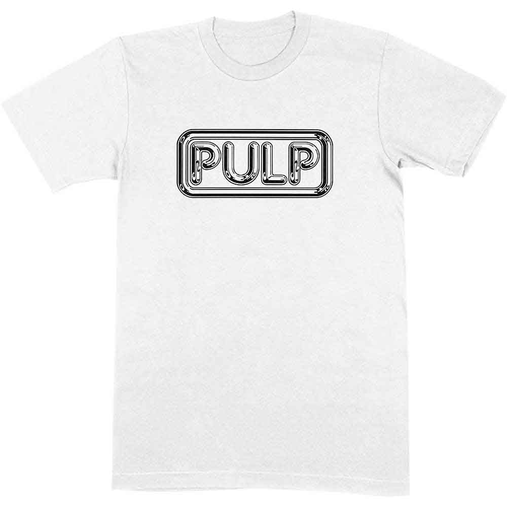 Pulp Unisex T-Shirt: Different Class Logo (White)