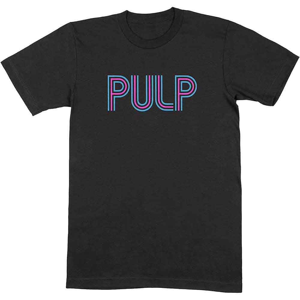 Pulp Unisex T-Shirt: Intro Logo (Black)