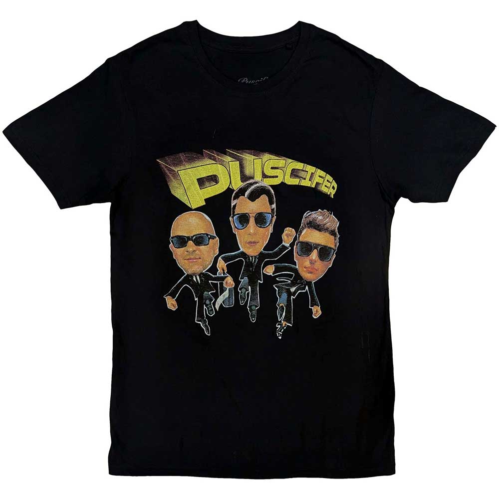 Puscifer Unisex T-Shirt: Characters (Black)