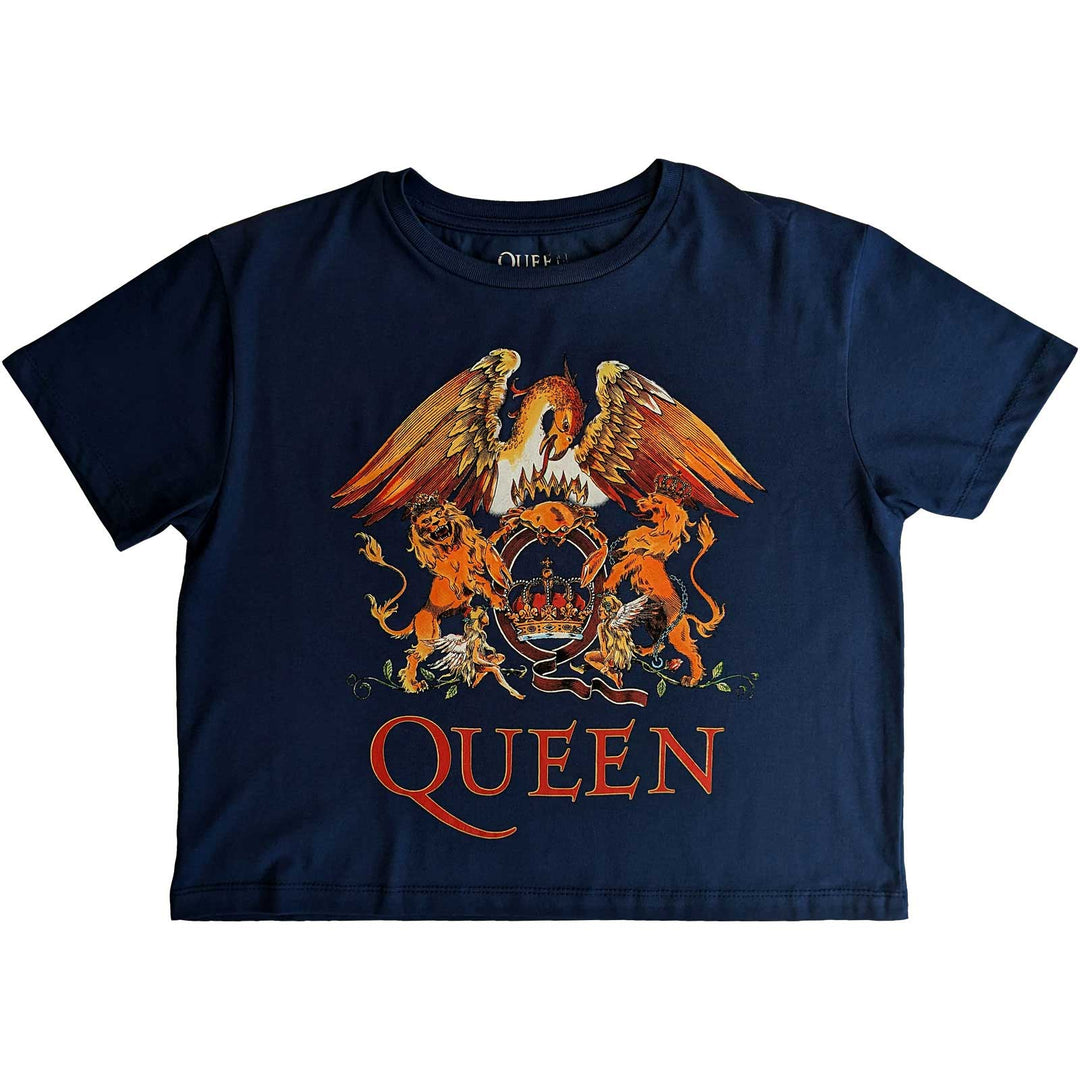 Classic Crest (Limited Edition) Ladies Crop Top | Queen