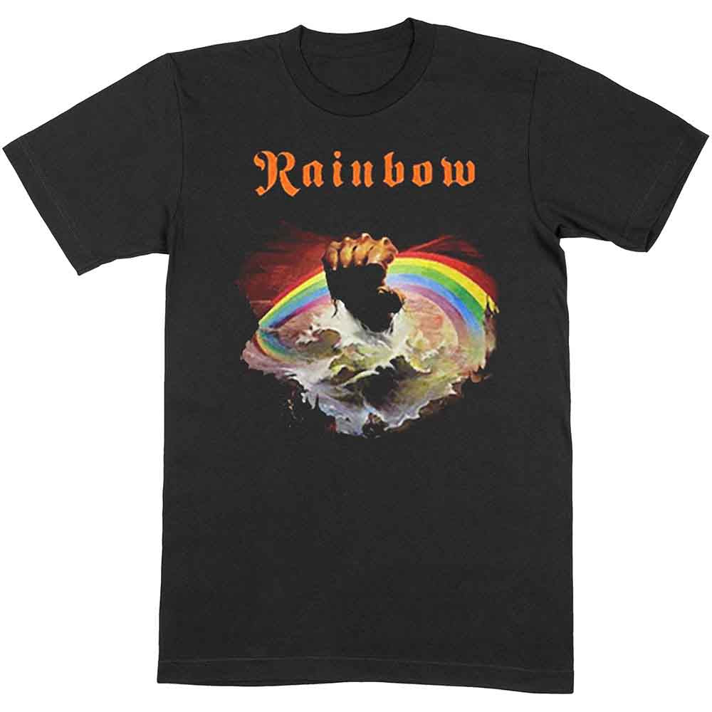 Rainbow Unisex T-Shirt: Rising (Black)