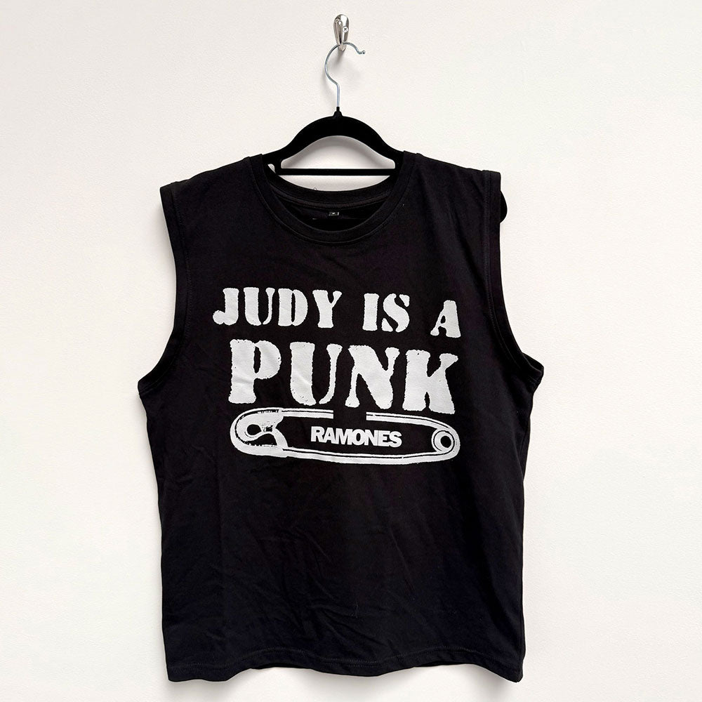 Ramones Unisex Tank T-Shirt: Judy (Black)