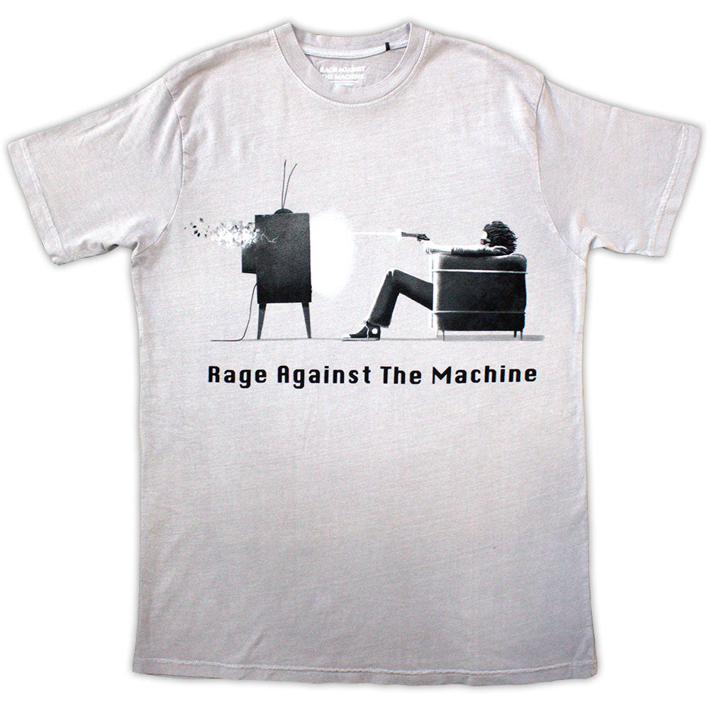 Rage Against The Machine Unisex T-Shirt: Won't Do (Light Grey Mineral Wash) (Wash Collection)