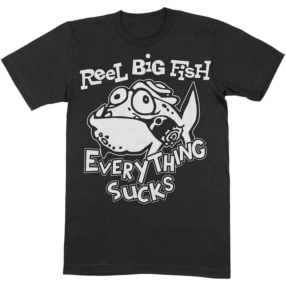 Reel Big Fish Unisex T-Shirt: Silly Fish (Black)