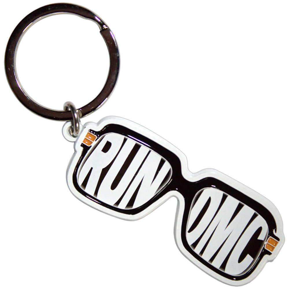 Run DMC Keychain: Glasses