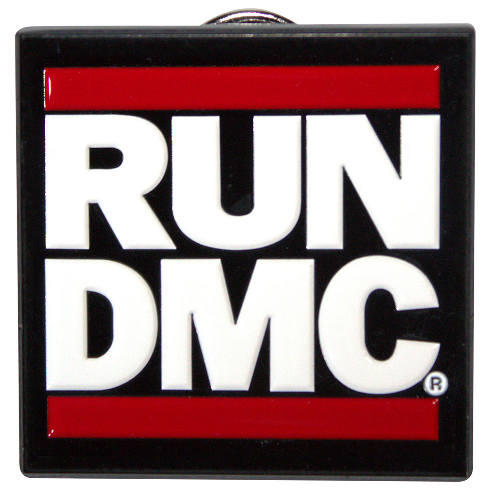 Run DMC Pin Badge: Logo