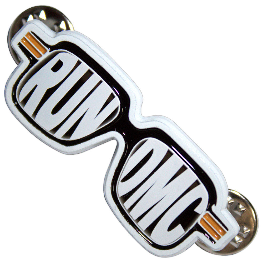 Run DMC Pin Badge: Glasses