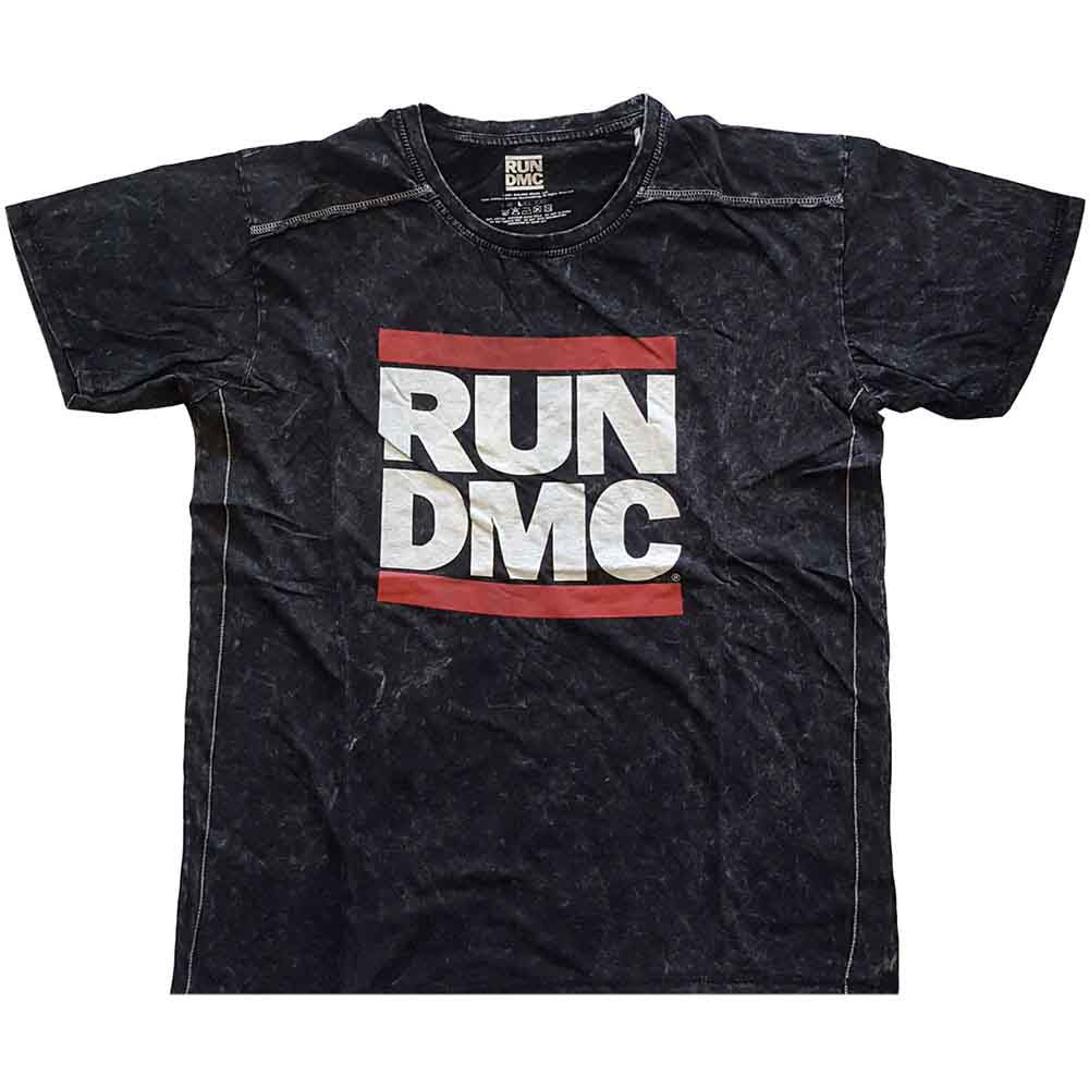 Run DMC Unisex T-Shirt: Logo (Black) (Wash Collection)