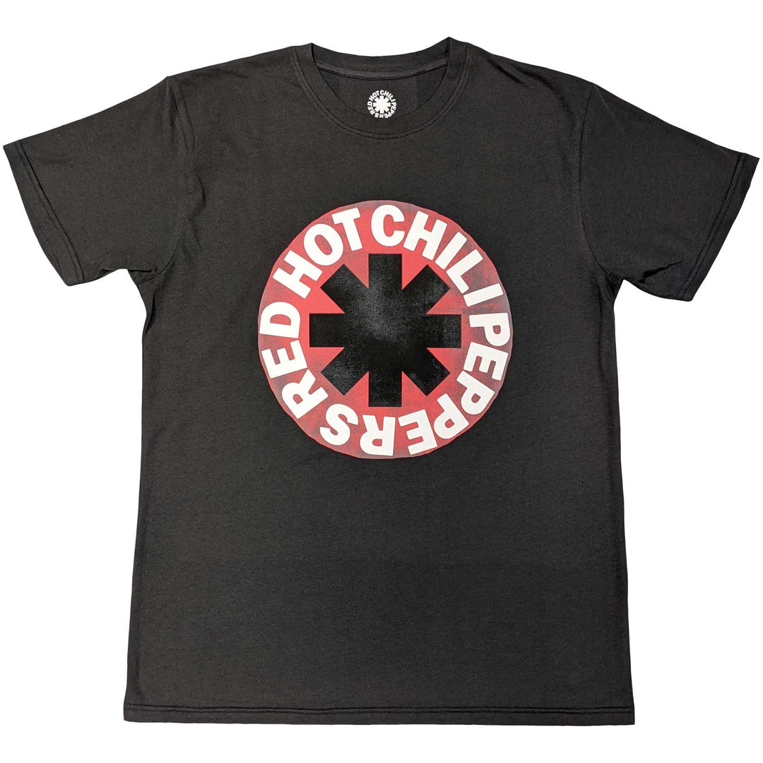 Red Circle Asterisk (Eco-Friendly) Unisex T-Shirt | Red Hot Chili Peppers