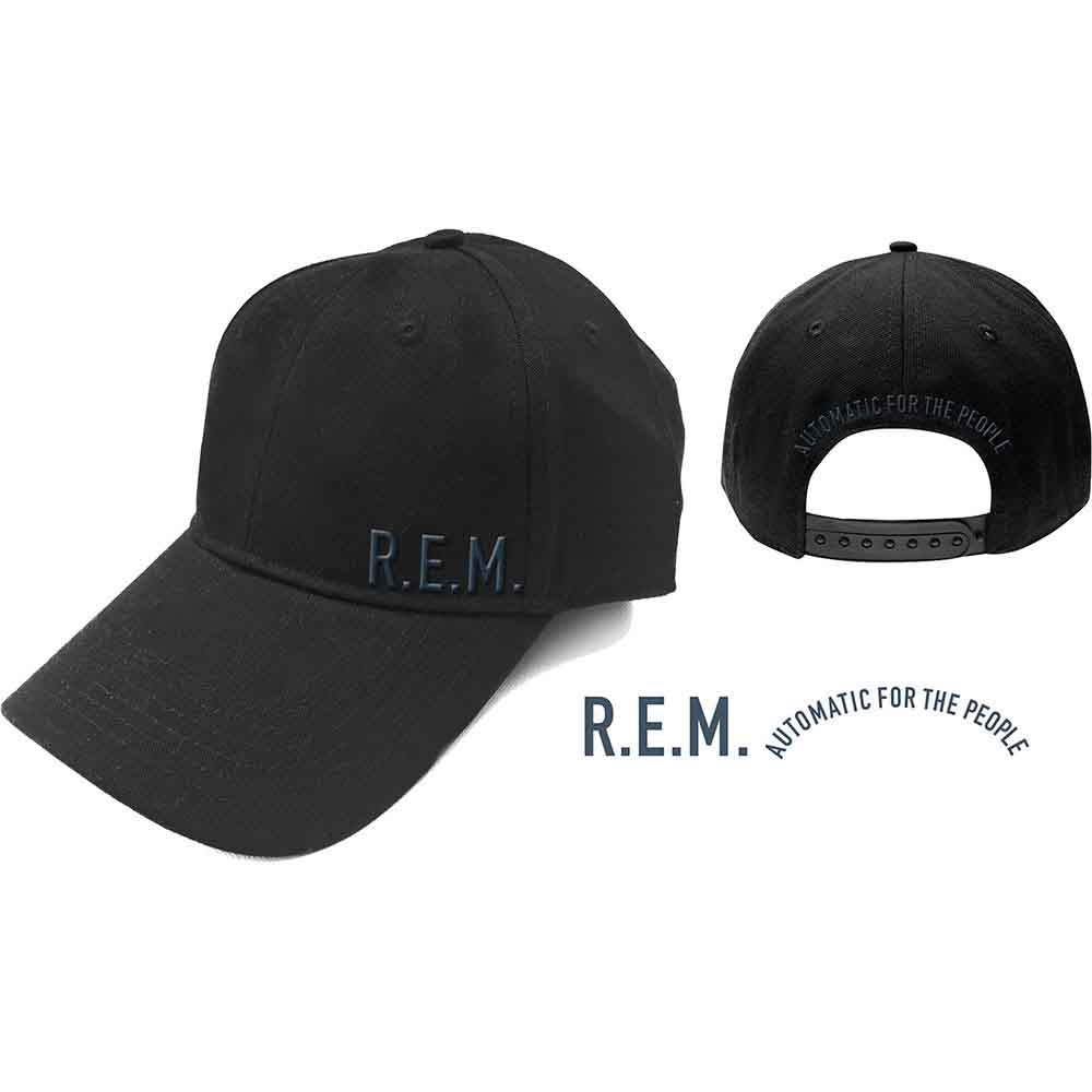 R.E.M. Unisex Baseball Cap: Automatic For The People (Black)