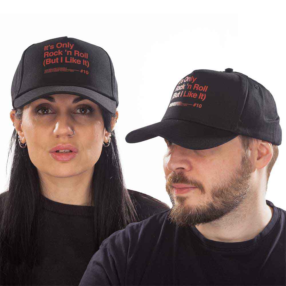 The Rolling Stones Unisex Baseball Cap: It's Only Rock 'N Roll (Black)