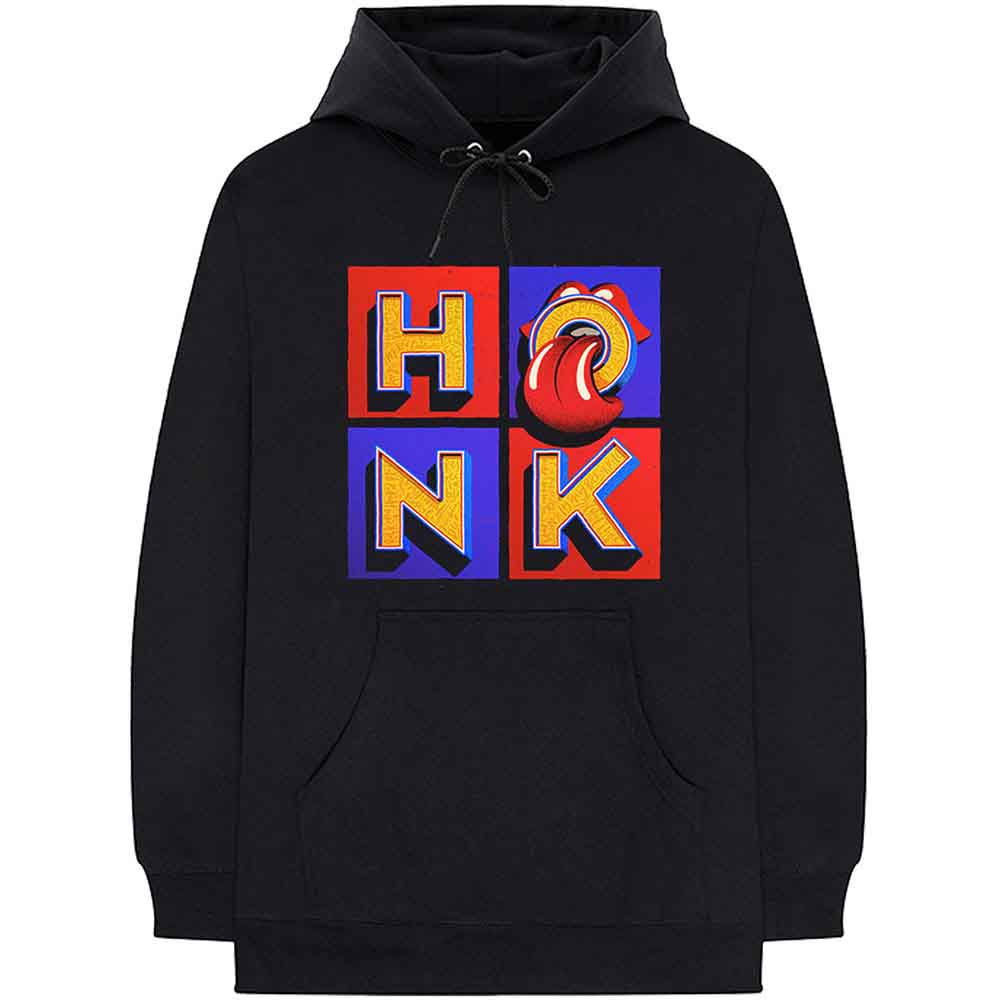 The Rolling Stones Unisex Pullover Hoodie: Honk Album (Black)