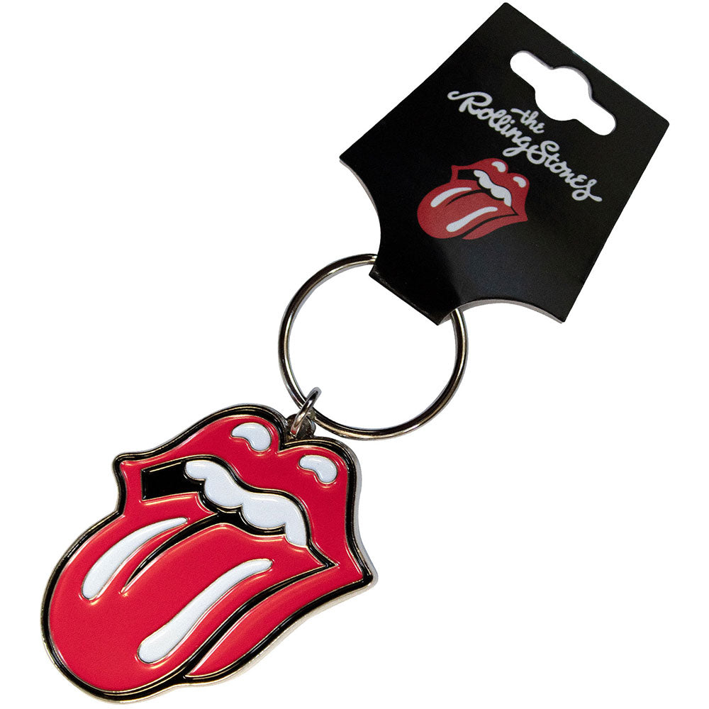 The Rolling Stones Keychain: Classic Tongue Metal