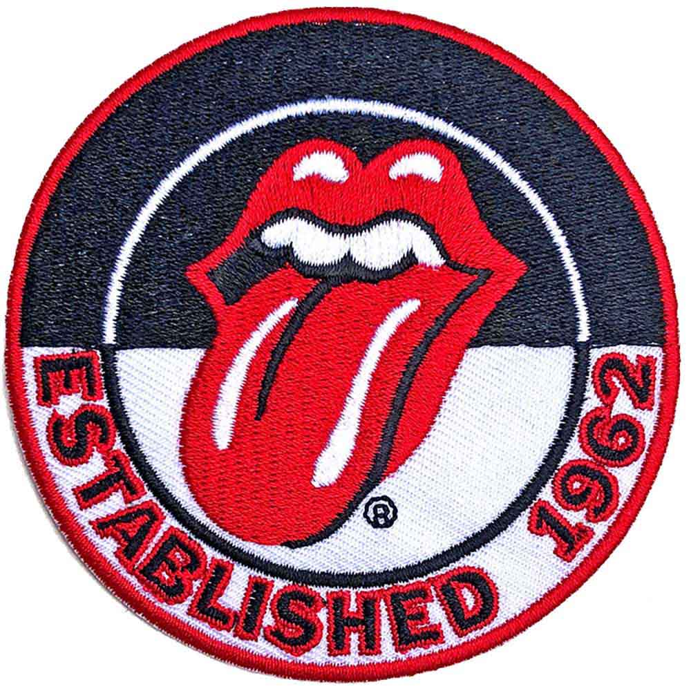 The Rolling Stones Standard Patch: Est. 1962 Version 2.