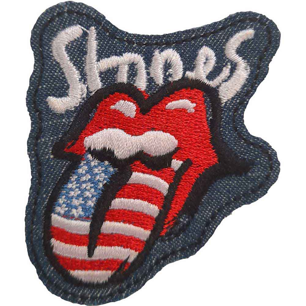 The Rolling Stones Standard Patch: Filter Flag Tongue