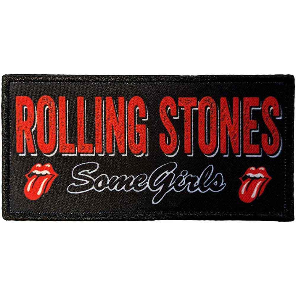 The Rolling Stones Standard Patch: Some Girls Logo