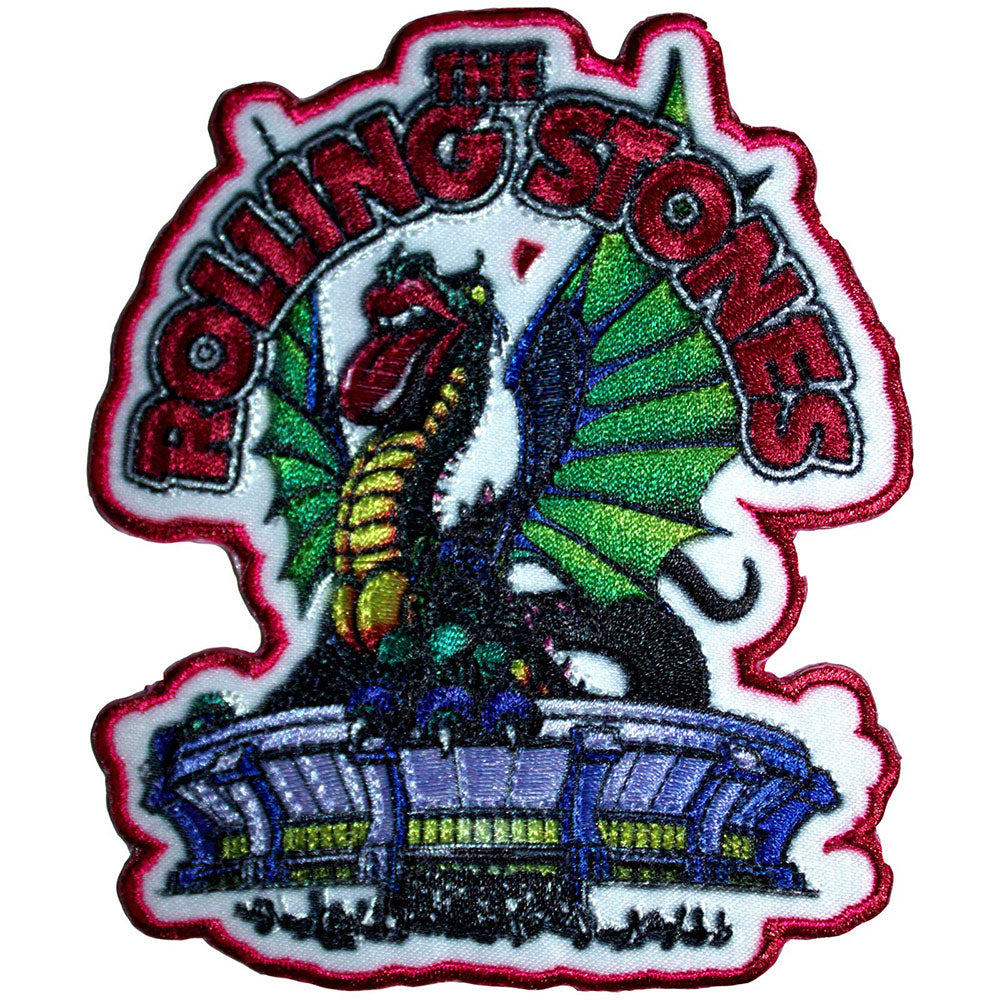 The Rolling Stones Standard Patch: Dragon Cut-Out