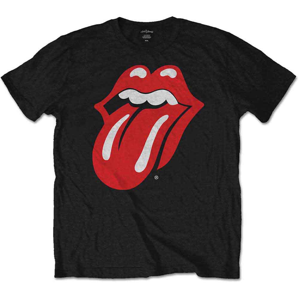 The Rolling Stones Kids T-Shirt: Classic Tongue (Black)