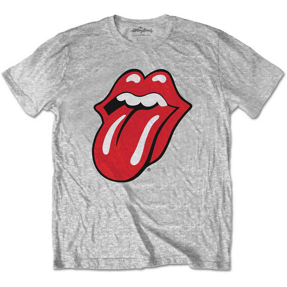 The Rolling Stones Kids T-Shirt: Classic Tongue (Heather Grey)