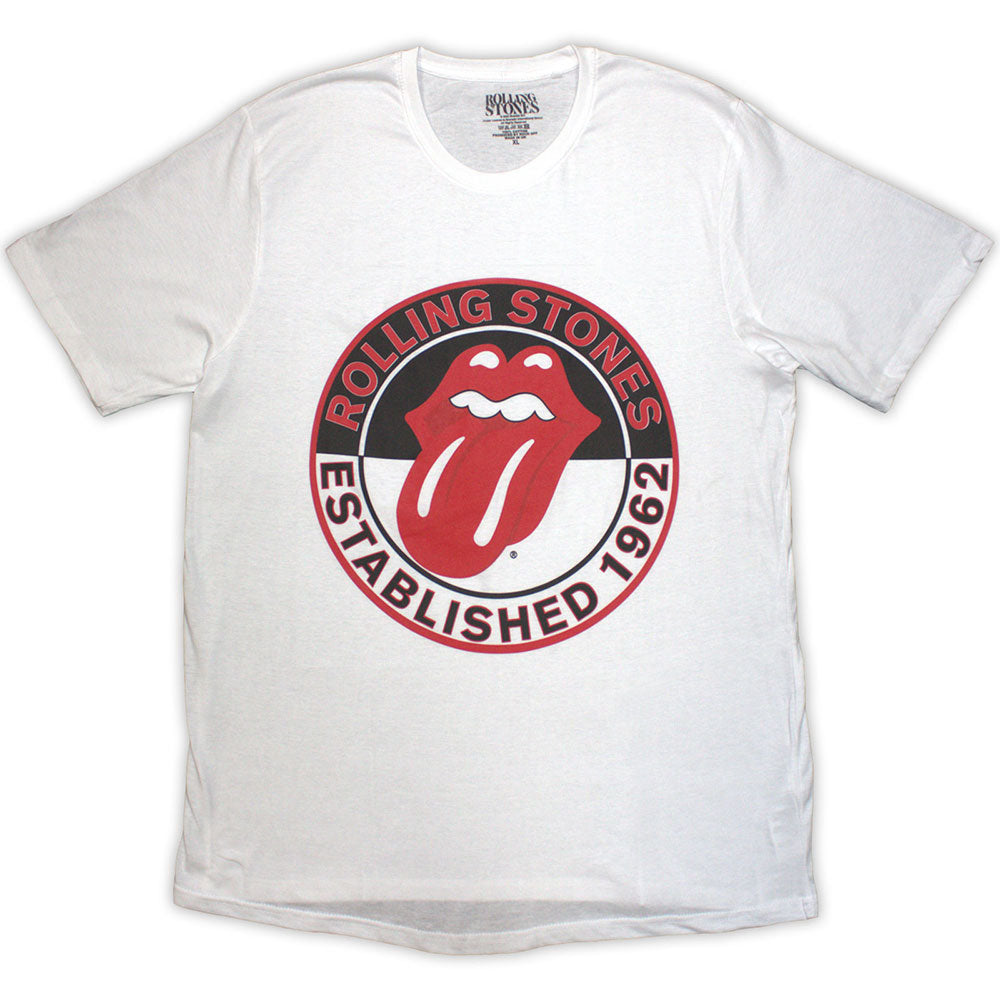 The Rolling Stones Ladies T-Shirt: Est. 1962 (White)