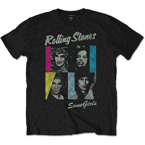 The Rolling Stones Unisex T-Shirt: Some Girls (Black)