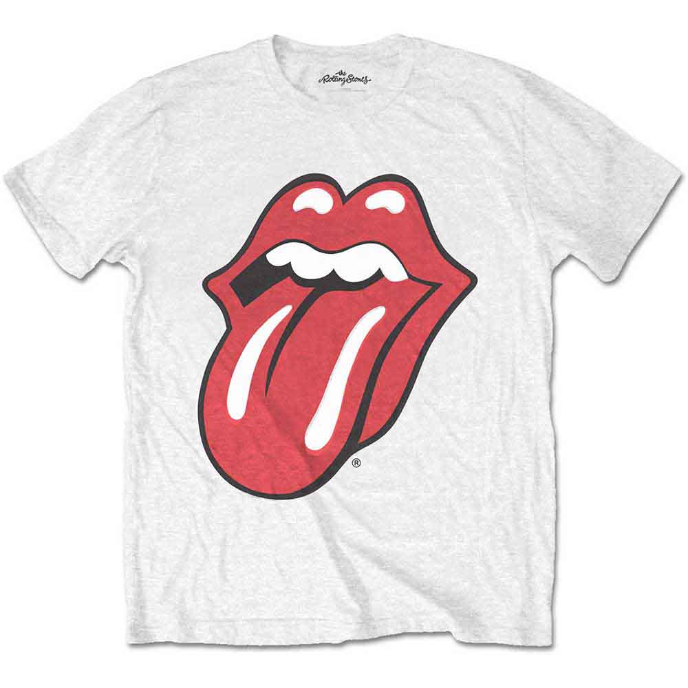 The Rolling Stones Kids Retail Pack T-Shirt: Classic Tongue (White)