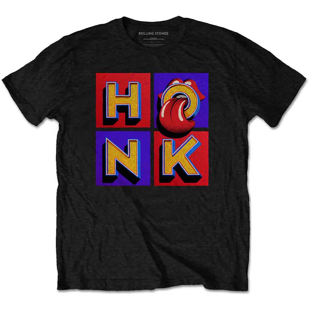 The Rolling Stones Unisex T-Shirt: Honk Album (Black)