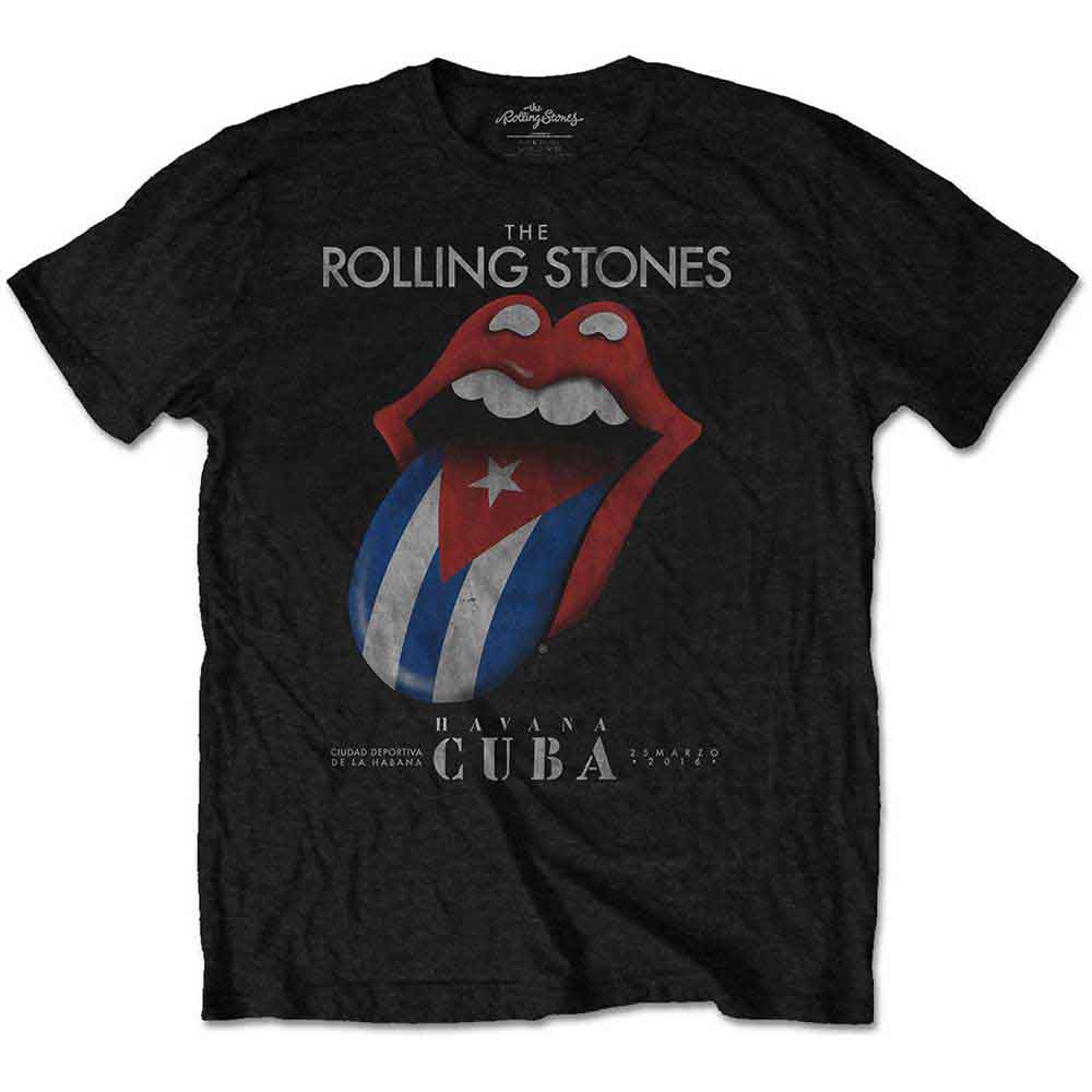 The Rolling Stones Kids T-Shirt: Havana Cuba (Black)