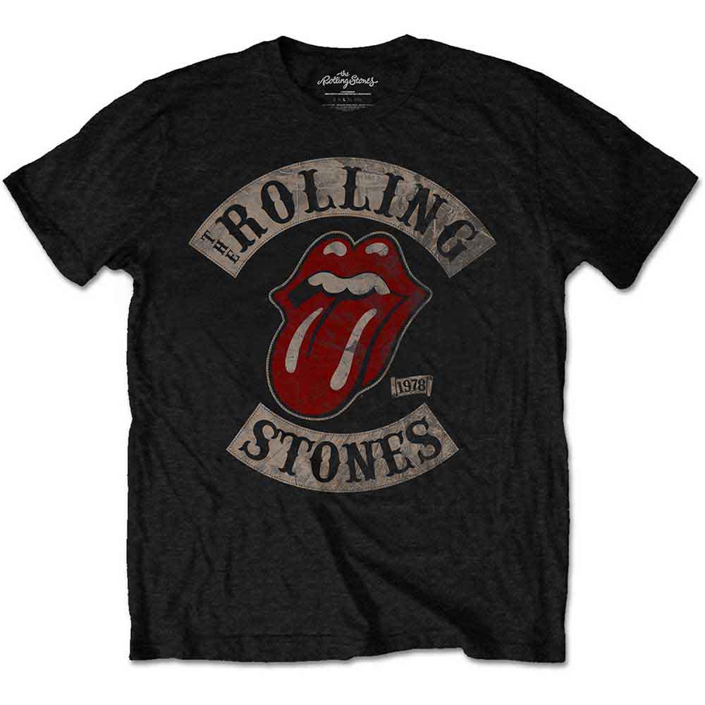 The Rolling Stones Kids T-Shirt: Tour 78 (Black)